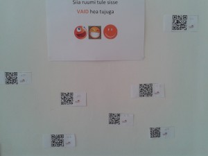 Valga Vene gümnaasiumi QR-koodid